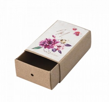 Κουτί σπιρτόκουτο κραφτ με εκτύπωση